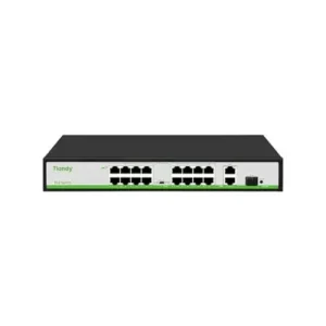Tiandy TC-P3S019 Spec:H/1621/AT/180 16CH PoE Switch with Uplink Giga & SFP Ports