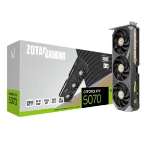 ZOTAC GAMING GeForce RTX 5070 SOLID OC 12GB GDDR7 Graphics Card