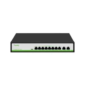 Tiandy TC-P3S010 Spec:G/0820/AT/110 8CH Giga PoE Switch with Giga Uplink Ports