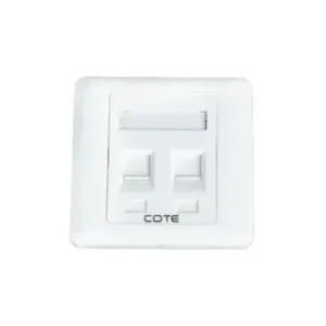 COTE CFP-2102 Double Port Face Plate