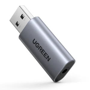 Ugreen CM383 3.5mm Female to USB Male Audio Converter