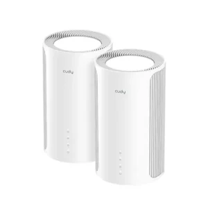 CUDY M11000-(2Pack)-BE11000 2.5G Tri-Band Mesh Wi-Fi 7 System