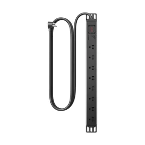 UGREEN CD285 (25354) Black 3 Pin 8 Port Rack Mount PDU